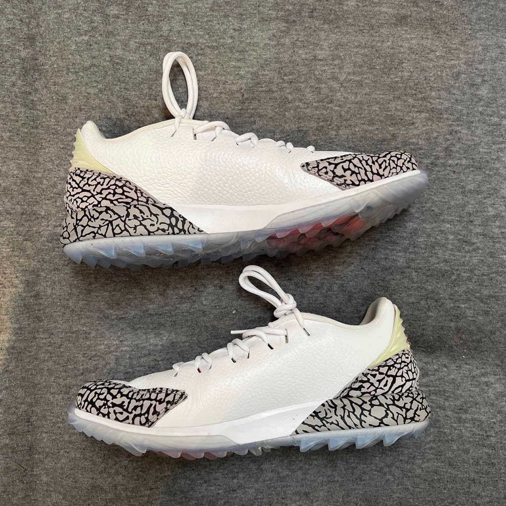 Jordan White and Black Athletic Shoes - Men’s Size 8